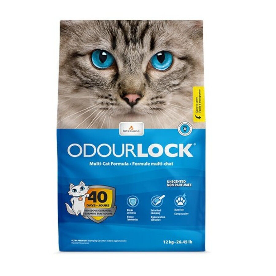 12 kg Intersand Odourlock Areia Aglomerante Inodoro para gatos, , large Imagem n&uacute;mero 2