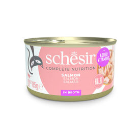 Schesir Adult Salmão em lata para gatos