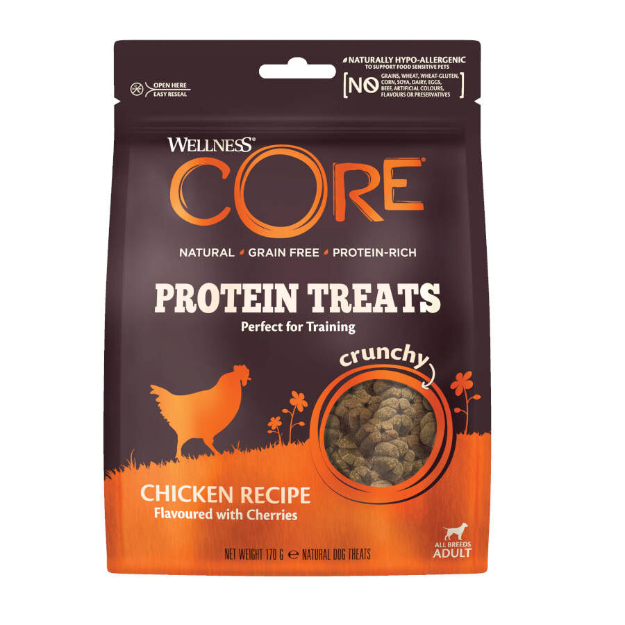170 g Wellness Core Biscoitos Protein Treats Frango para c&atilde;es, , large Imagem n&uacute;mero 2