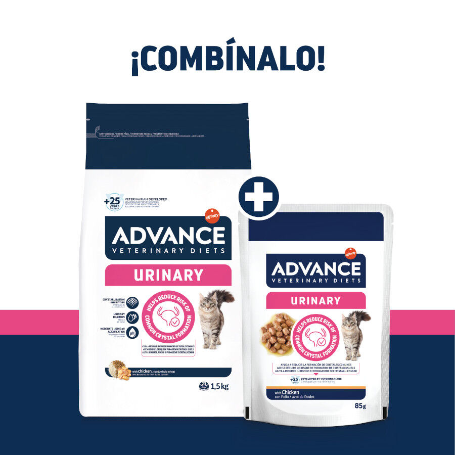 85 g Advance Veterinary Diets Urinary saquetas para gatos, , large Imagem n&uacute;mero 2