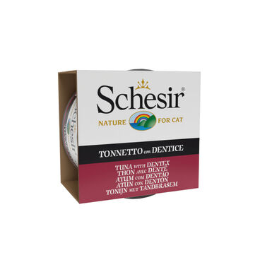 Schesir Adult Atum com Dentex lata para gatos