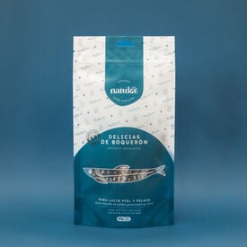 Natuka Anchova Delícias Petisco Natural para cães e gatos