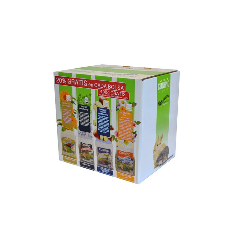 Cunipic Naturaliss Feno para roedores - Multipack 4,  Imagem número 1 Cunipic Naturaliss Feno para roedores - Multipack 4, , large Imagem número 1