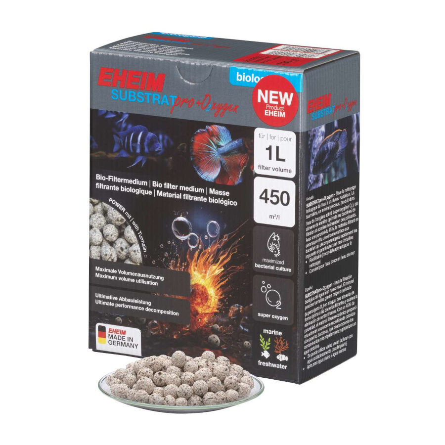 1 L Eheim Substrat pro+O2xygen Material Filtrante para Filtro para aqu&aacute;rios, , large Imagem n&uacute;mero 2
