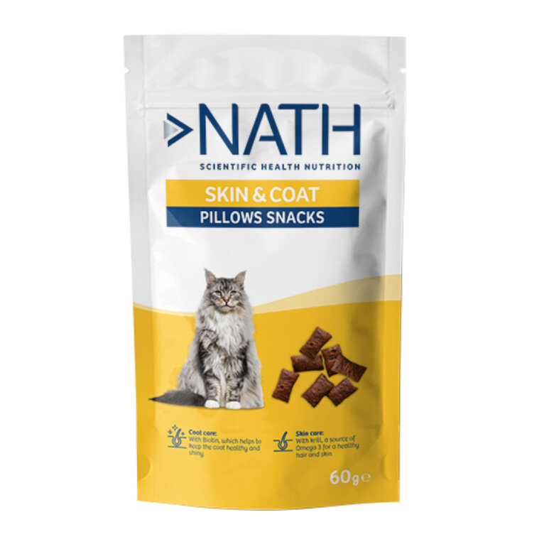 Nath Biscoitos Skin&Coat para gatos, , large image number null