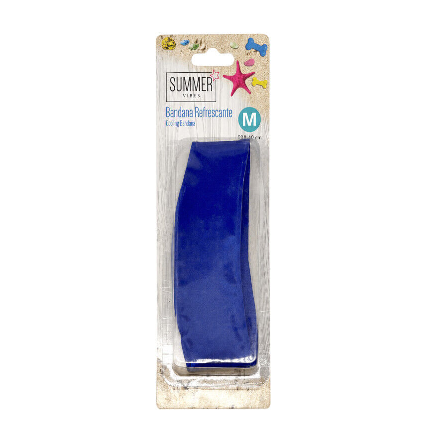 Summer Vibes Basic Len&ccedil;o Bandana refrescante para c&atilde;es, , large Imagem n&uacute;mero 1