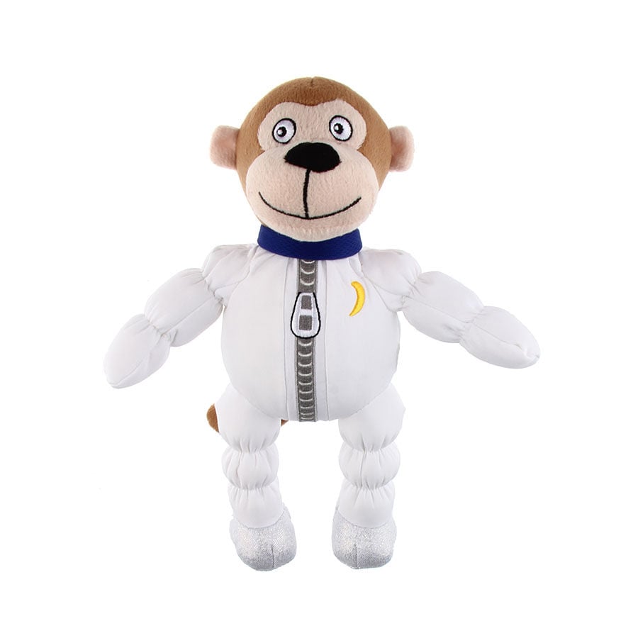 &nbsp;Fluffy Macaco Astronauta de peluche para c&atilde;es, , large Imagem n&uacute;mero 1