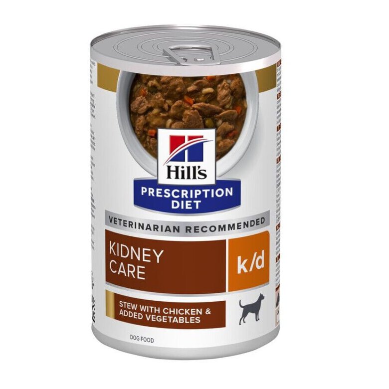 354 g  Hill's Kidney Care Frango e legumes patê lata para cães,  Imagem número 1 354 g  Hill's Kidney Care Frango e legumes patê lata para cães, , large Imagem número 1