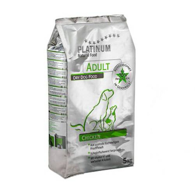 Dingonatura Platinum Pollo pienso para perros image number null