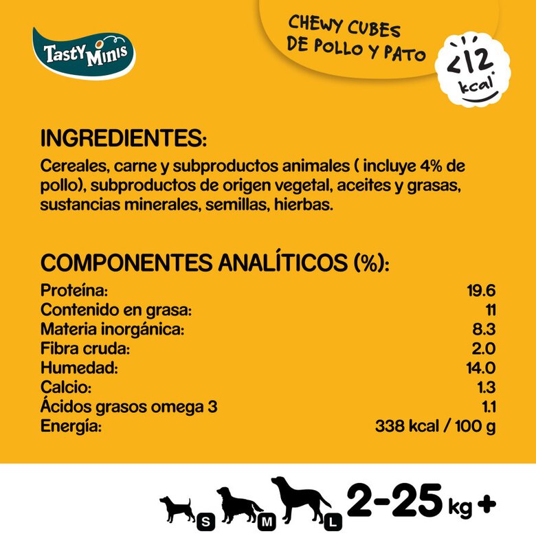 130 g Pedigree Tasty Mini Snacks Sabor Frango e Pato para Cães,  Imagem número 4 130 g Pedigree Tasty Mini Snacks Sabor Frango e Pato para Cães, , large Imagem número 4