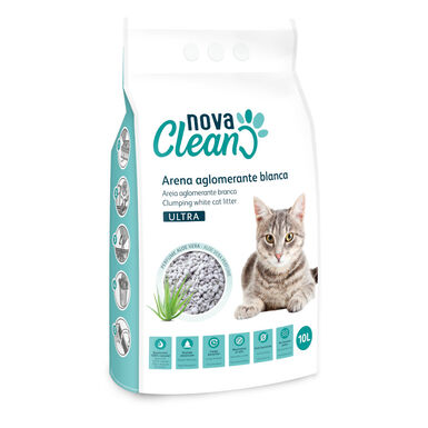 Nova Clean Areia Ultra Aglomerante para gatos