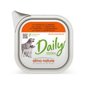 Petisco para cães Almo Nature Daily Grain Free com carne e cenoura