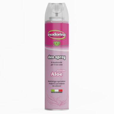 Inodorina Aloe Spray desodorizante para cães