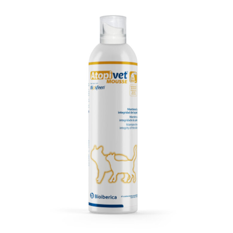Bioiberica Atopivet Mousse para cães e gatos,  Imagem número 1 Bioiberica Atopivet Mousse para cães e gatos, , large Imagem número 1