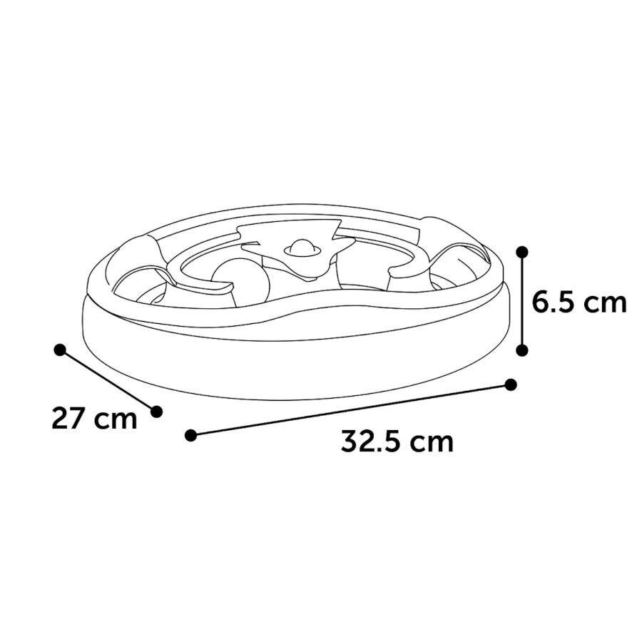 Flamingo Shilo Brinquedo de Intelig&ecirc;ncia para gatos, , large Imagem n&uacute;mero 3