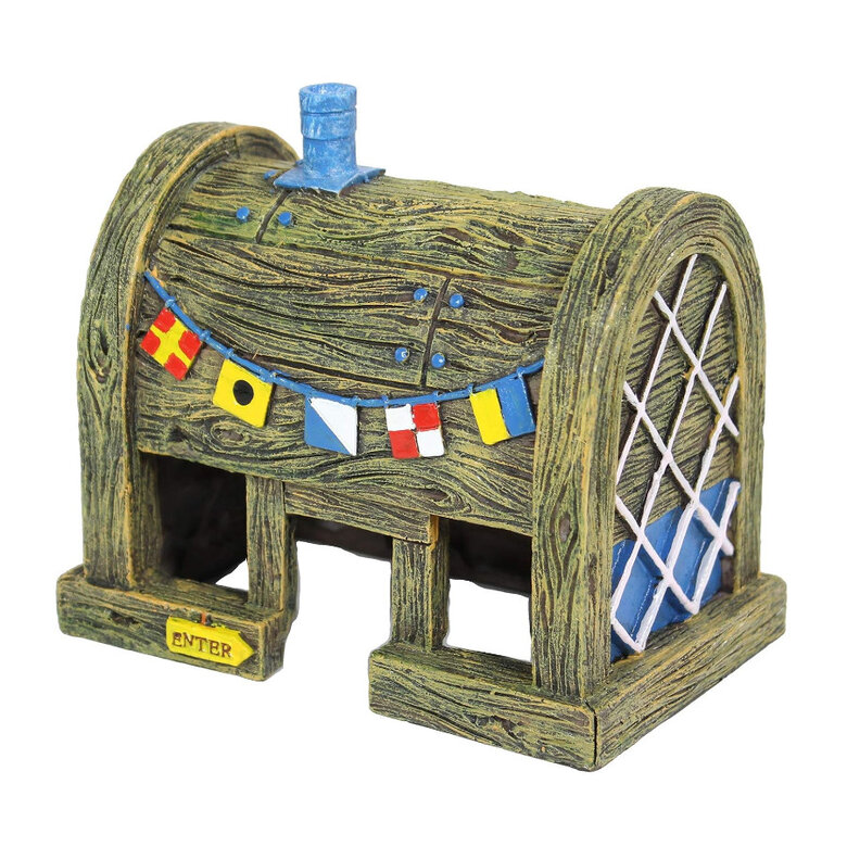 Penn-Plax decoração KrustyKrub do SpongeBob para aquários,  Imagem número 1 Penn-Plax decoração KrustyKrub do SpongeBob para aquários, , large Imagem número 1