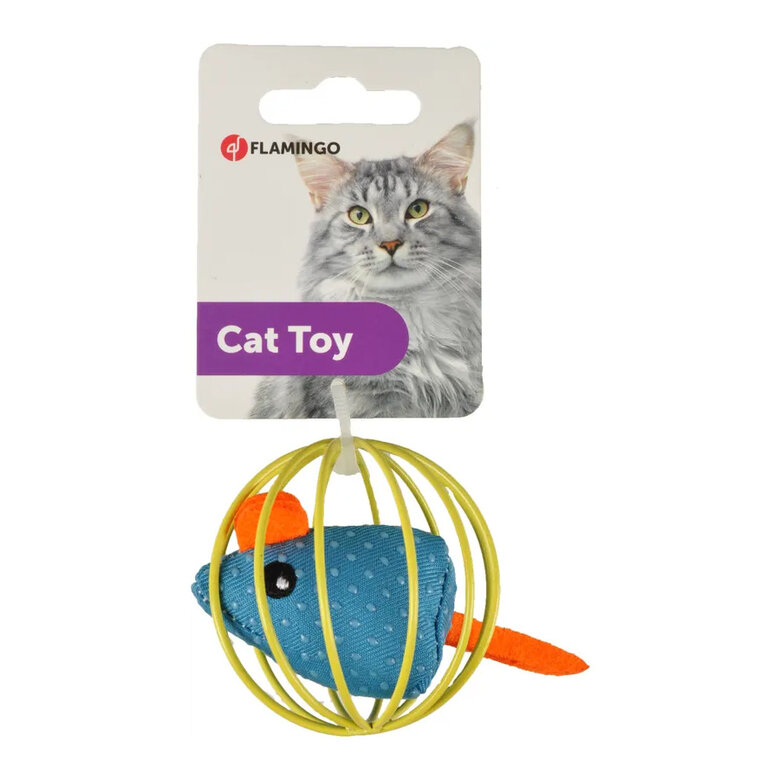 Flamingo Rio Bola com rato para gatos ,  Imagem número 2 Flamingo Rio Bola com rato para gatos , , large Imagem número 2