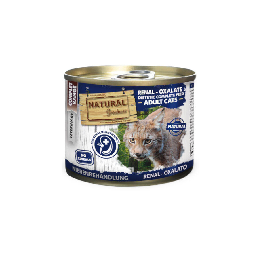 Natural Greatness Renal-Oxalate Pollo Comida H&uacute;meda para gatos, , large Imagem n&uacute;mero 1