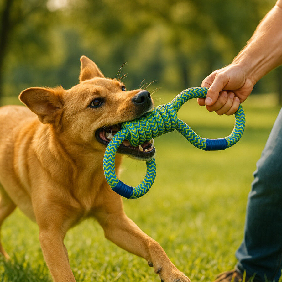 Tootoy! Pull Brinquedo de corda em oito para c&atilde;es, , large Imagem n&uacute;mero 1
