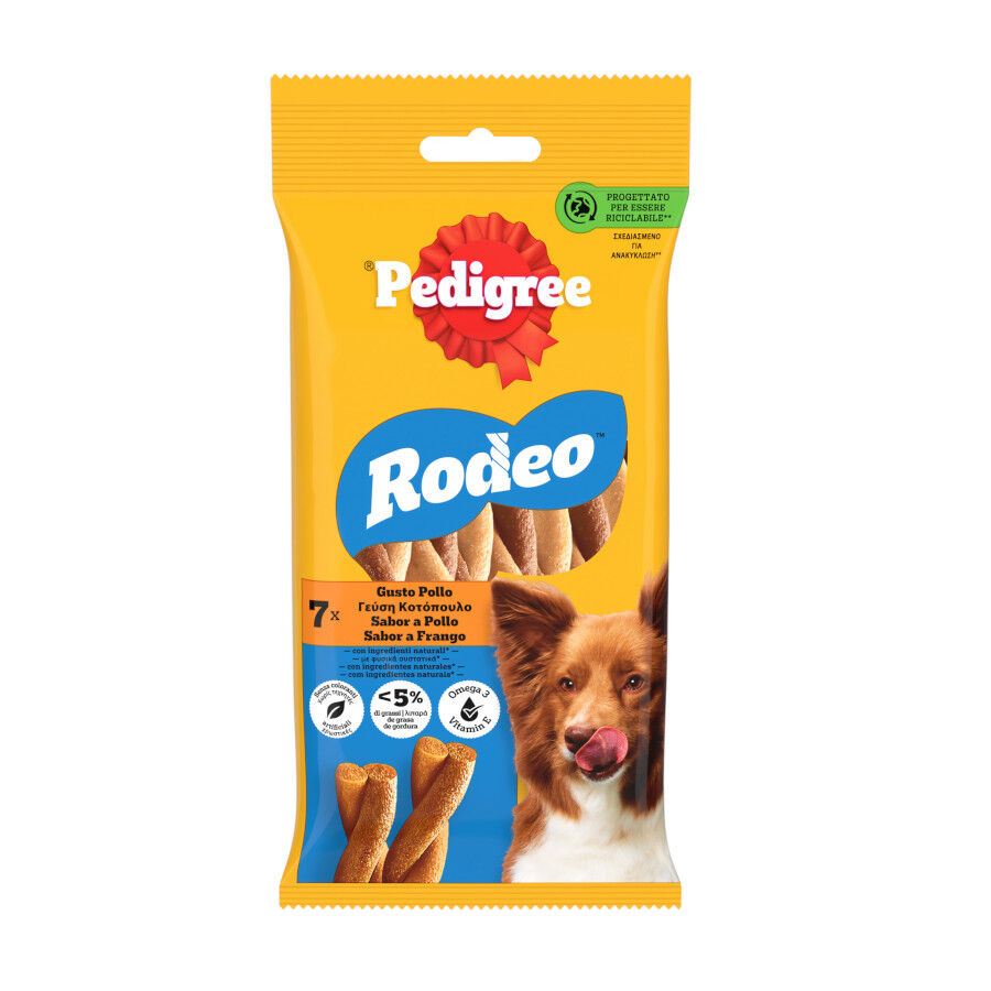 7 sticks Pedigree Rodeo Barrinhas de Frango Snacks para C&atilde;es, , large Imagem n&uacute;mero 1