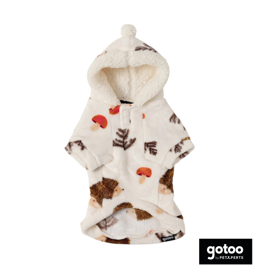 Gotoo Camisola Polar com Padr&atilde;o de Ouri&ccedil;os para c&atilde;es, , large Imagem n&uacute;mero 2