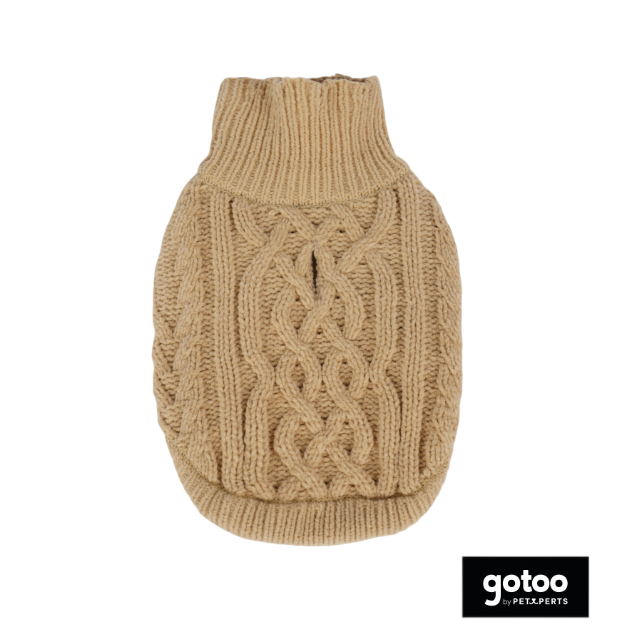 Gotoo Camisola de Malha Castanha para c&atilde;es, , large Imagem n&uacute;mero 2