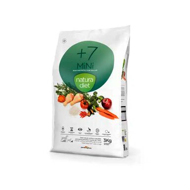 Natura Diet +7 Mini ração para cães