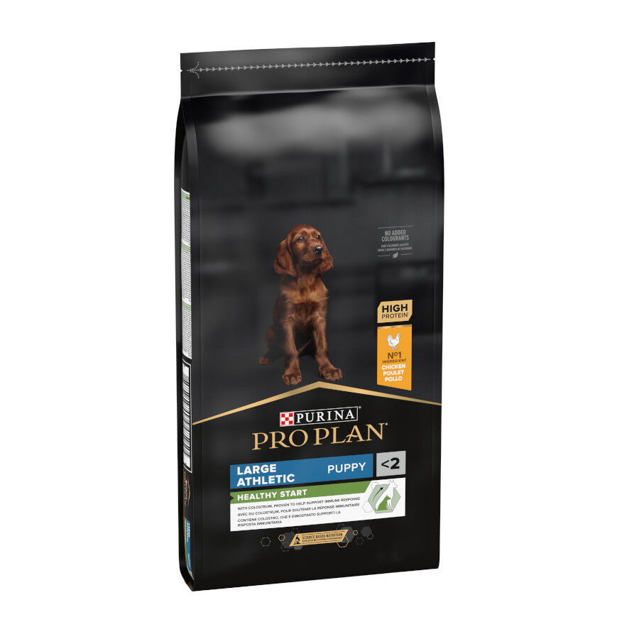 12 kg Pro Plan Puppy Large Athletic Frango ra&ccedil;&atilde;o para c&atilde;es, , large Imagem n&uacute;mero 1
