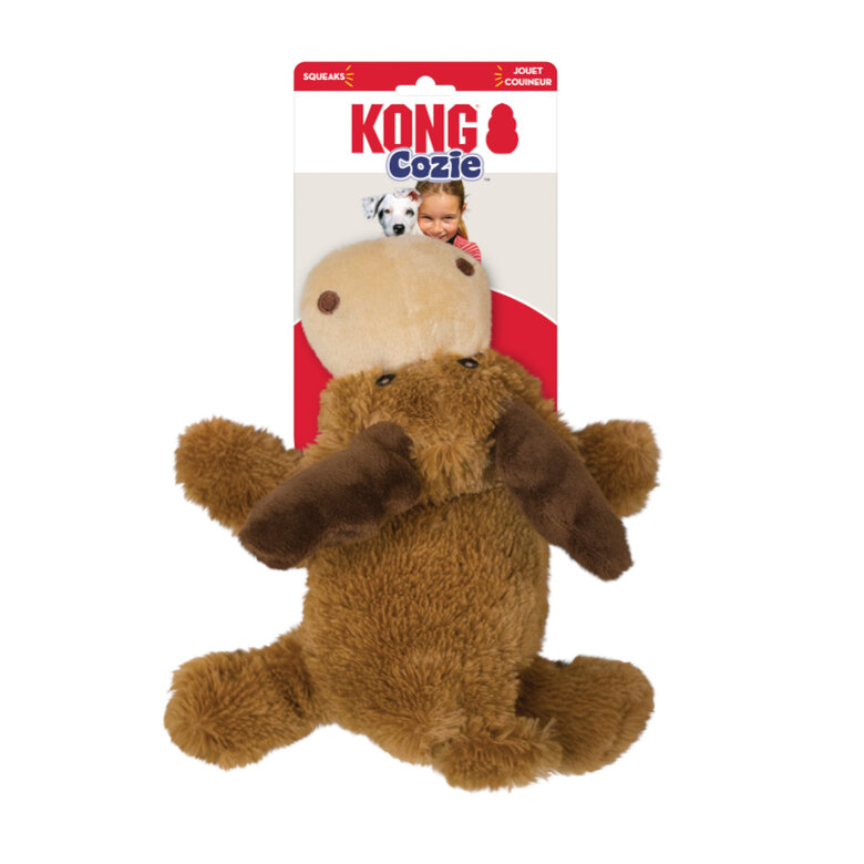 Kong Cozie Marvin Alce de peluche para cães,  Imagem número 2 Kong Cozie Marvin Alce de peluche para cães, , large Imagem número 2