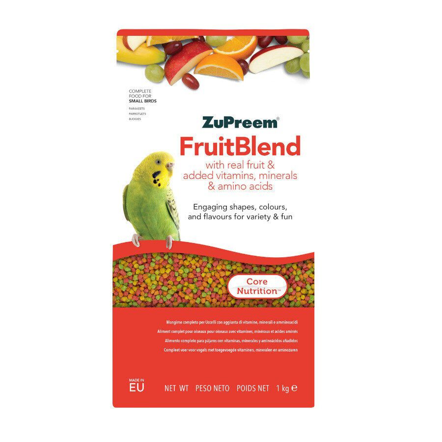 ZuPreem FruitBlend Ra&ccedil;&atilde;o para p&aacute;ssaros pequenos, , large Imagem n&uacute;mero 1