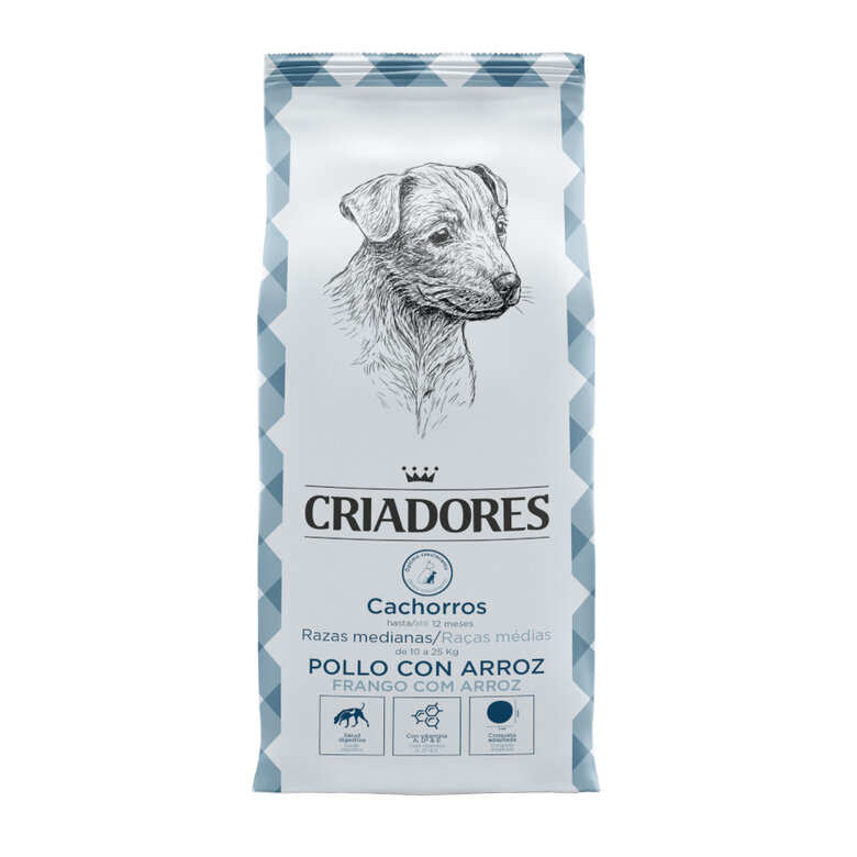Criadores pienso cachorros medianos para perros image number null