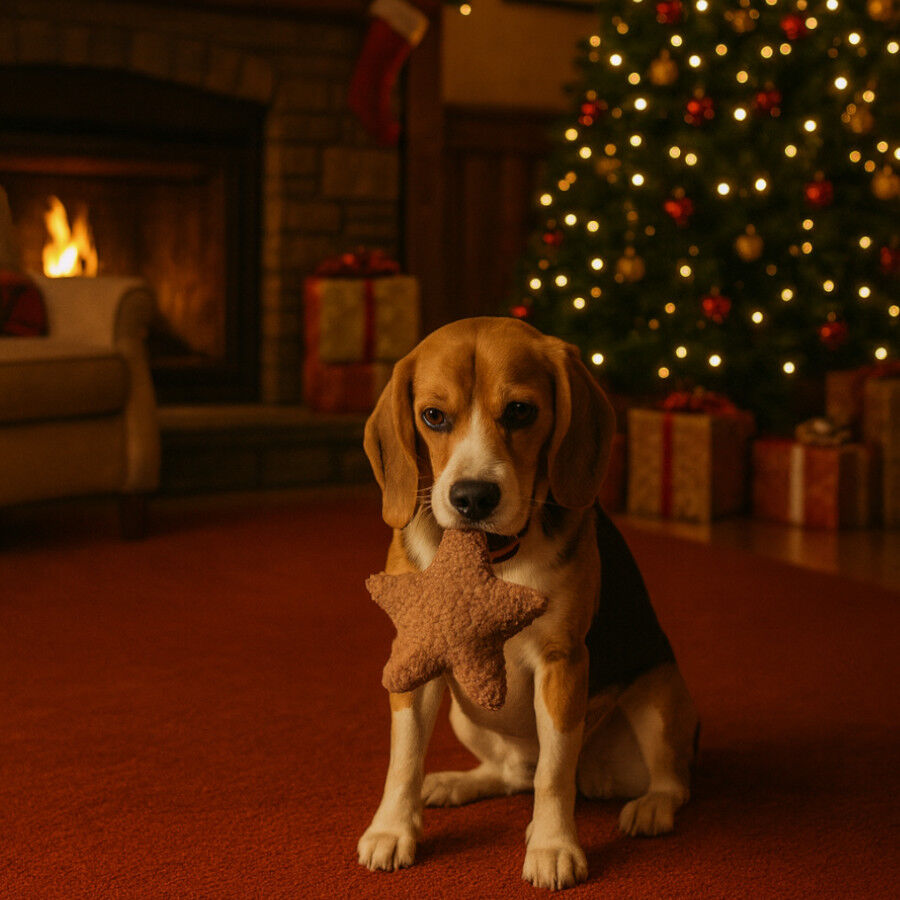 Wonder Christmas Peluche Estrela de Natal para C&atilde;es, , large Imagem n&uacute;mero 3