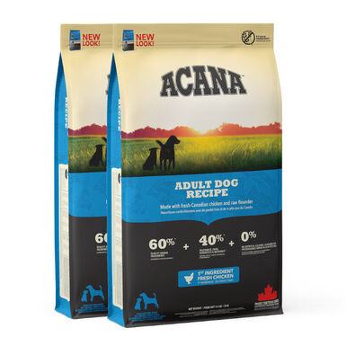 Acana Adult Dog - 2x17 kg Pack Poupan&ccedil;a