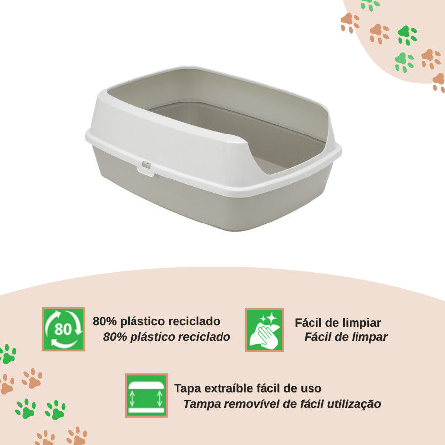 Nice Care Eco Caixa de areia azul para gatos, , large Imagem n&uacute;mero 3