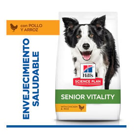 Hill's Medium Adult Science Plan Youthful Vitality Frango ra&ccedil;&atilde;o para c&atilde;es