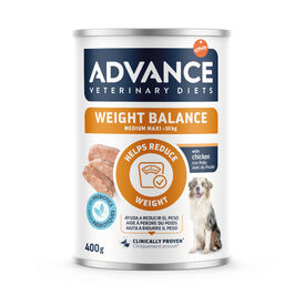 Advance Veterinary Diets Peso Equilíbrio Médio Maxi Ração Molhada para Cachorro
