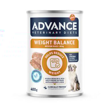 Advance Veterinary Diets Peso Equilíbrio Médio Maxi Ração Molhada para Cachorro