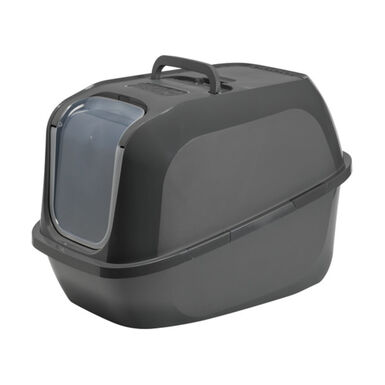 Caixa de areia para gatos cinza Nova Clean Mega Deluxe