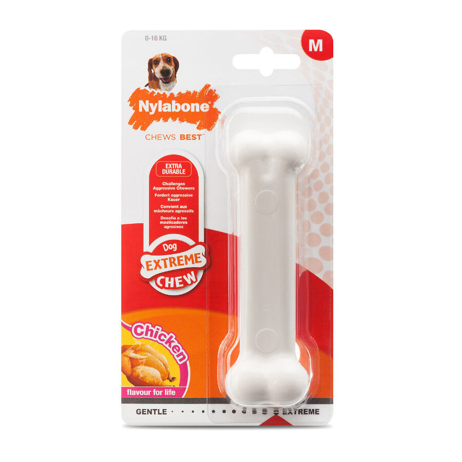 Nylabone Dura Chew Wolf osso mordedor de nylon para c&atilde;es , , large Imagem n&uacute;mero 1