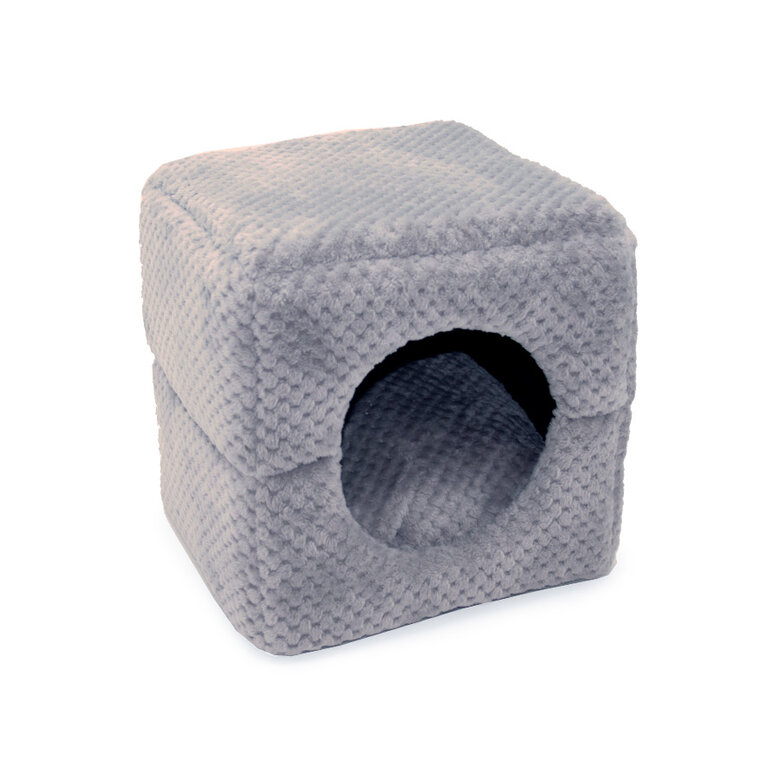 Catshion Luxury cama de cubo com almofada para gatos, , large image number null