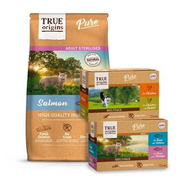True Origins Pack Pure Esterilizado - ração e alimento húmido para gato
