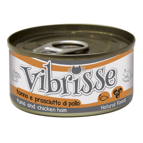 70 g Croci Vibrisse Atum e Presunto de Frango lata para gatos, , large Imagem n&uacute;mero 1