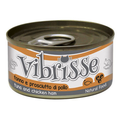 Croci Vibrisse Atum e Presunto de Frango lata para gatos