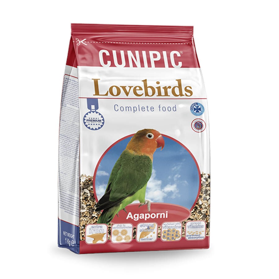 Cunipic Lovebirds Comida para agapornis, , large Imagem n&uacute;mero 1