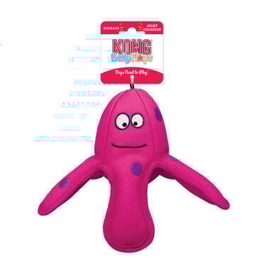 Kong Belly Flops Polvo de peluche que flutua na água para cães