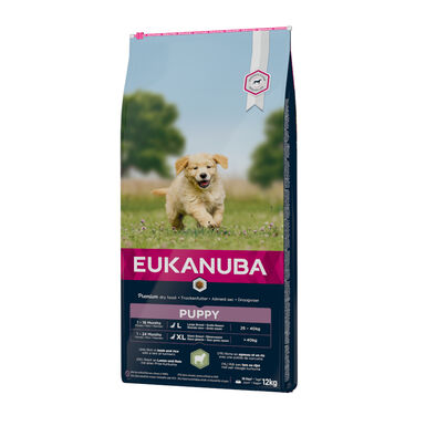 Eukanaba Puppy Cordeiro e Arroz para Raças Grandes