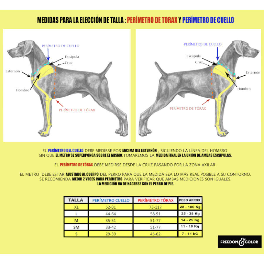 Freedom and Color Anti-pux&atilde;o Azul para c&atilde;es, , large Imagem n&uacute;mero 4