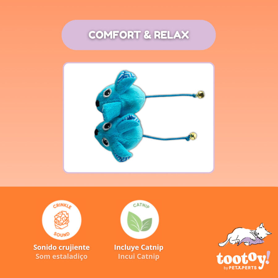 Tootoy! Comfort & Relax Peluche Rato para gatos, , large Imagem n&uacute;mero 3