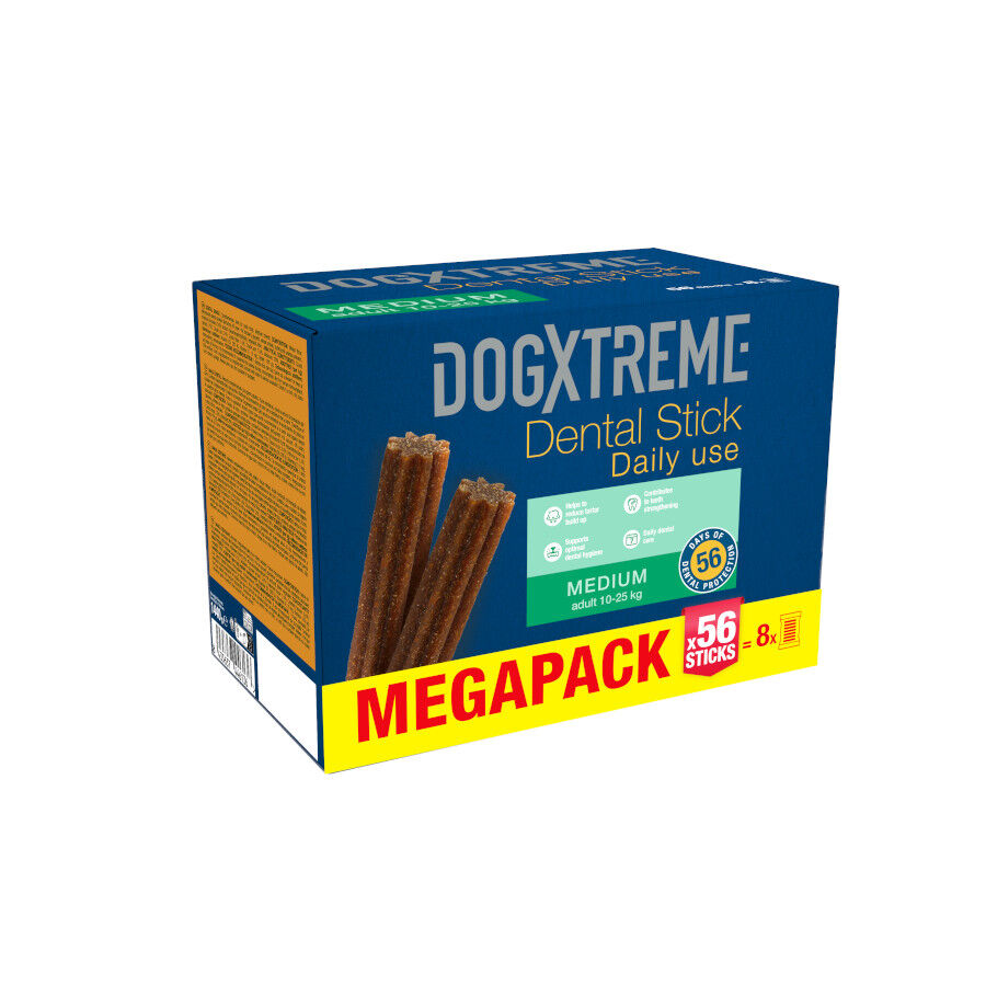 56 barritas Dogxtreme Dental Stick Razas Medianas Snack para perros, , large Imagem n&uacute;mero 1