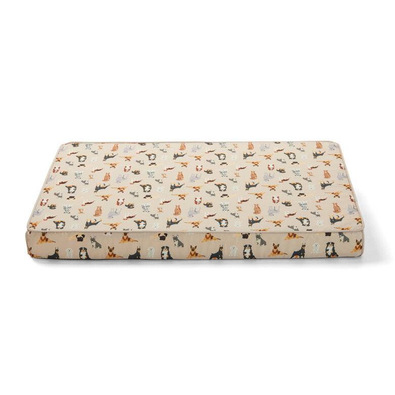 Leeby Colchão estampado antiderrapante para cães,  Imagem número 5 Leeby Colchão estampado antiderrapante para cães, , large Imagem número 5